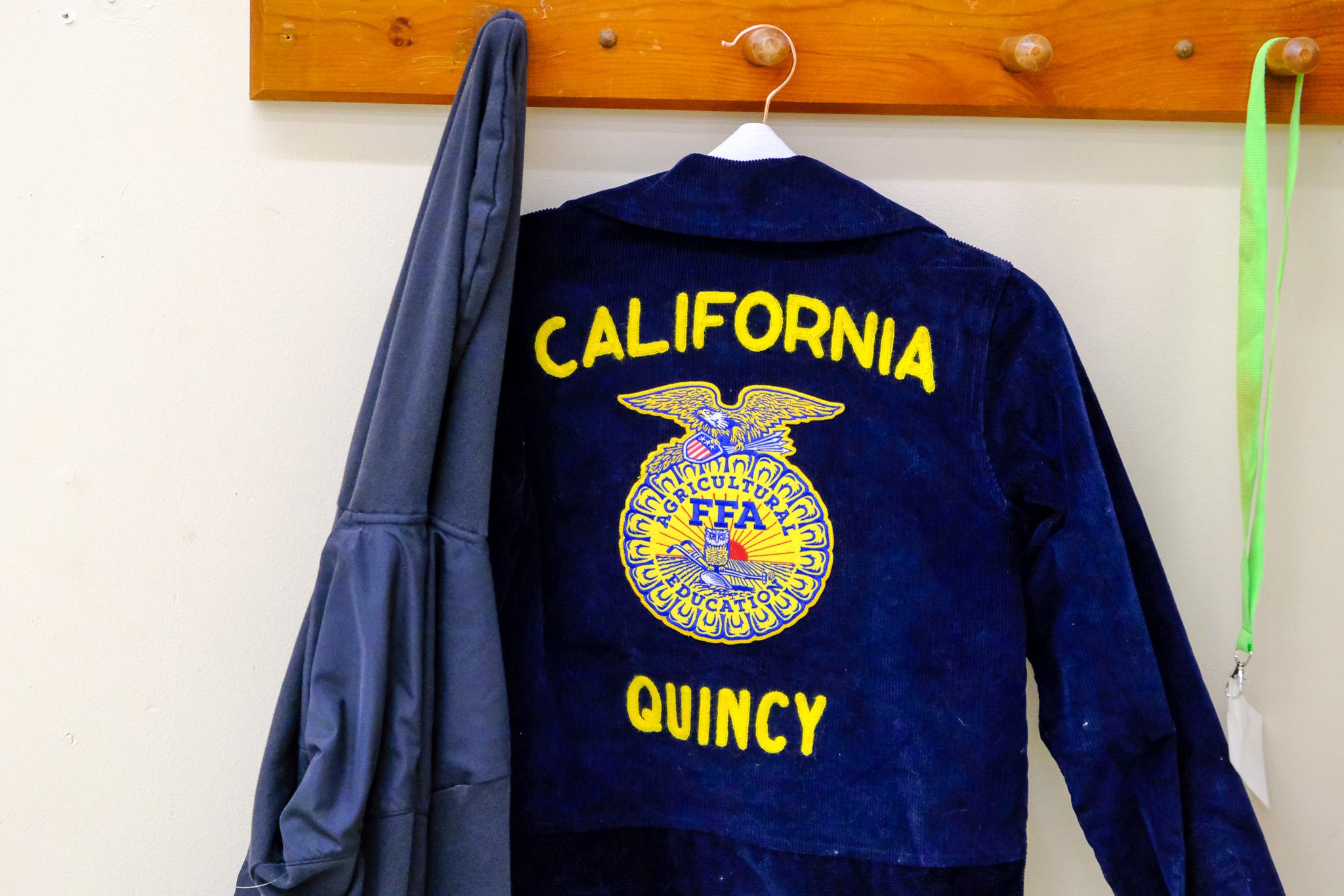 Quincy FFA chapter jacket